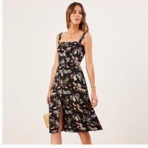 Reformation Persimmon Dress in Brasilia